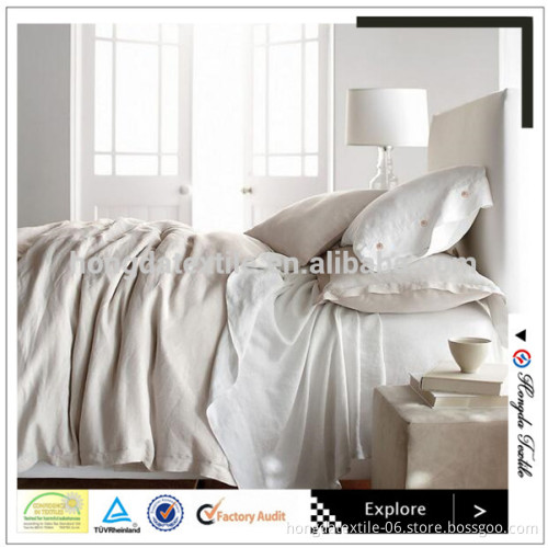 High quality 100% linen bedding set/classic home textile